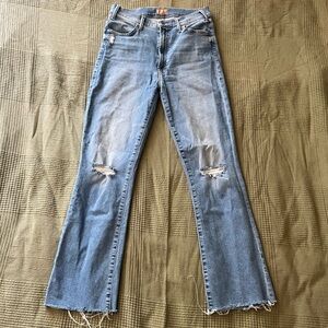 MOTHER The Hustler Ankle Fray in color Thrilling Shots